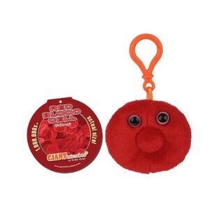 RED BLOOD CELL KEYCHAIN